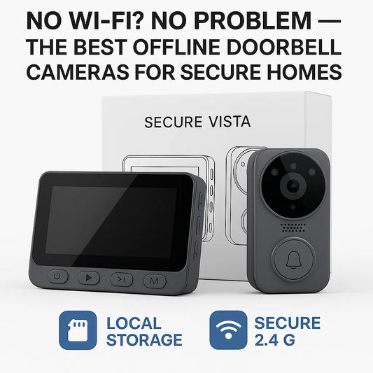 No Wi-Fi? No Problem — The Best Offline Doorbell Cameras for Secure Homes