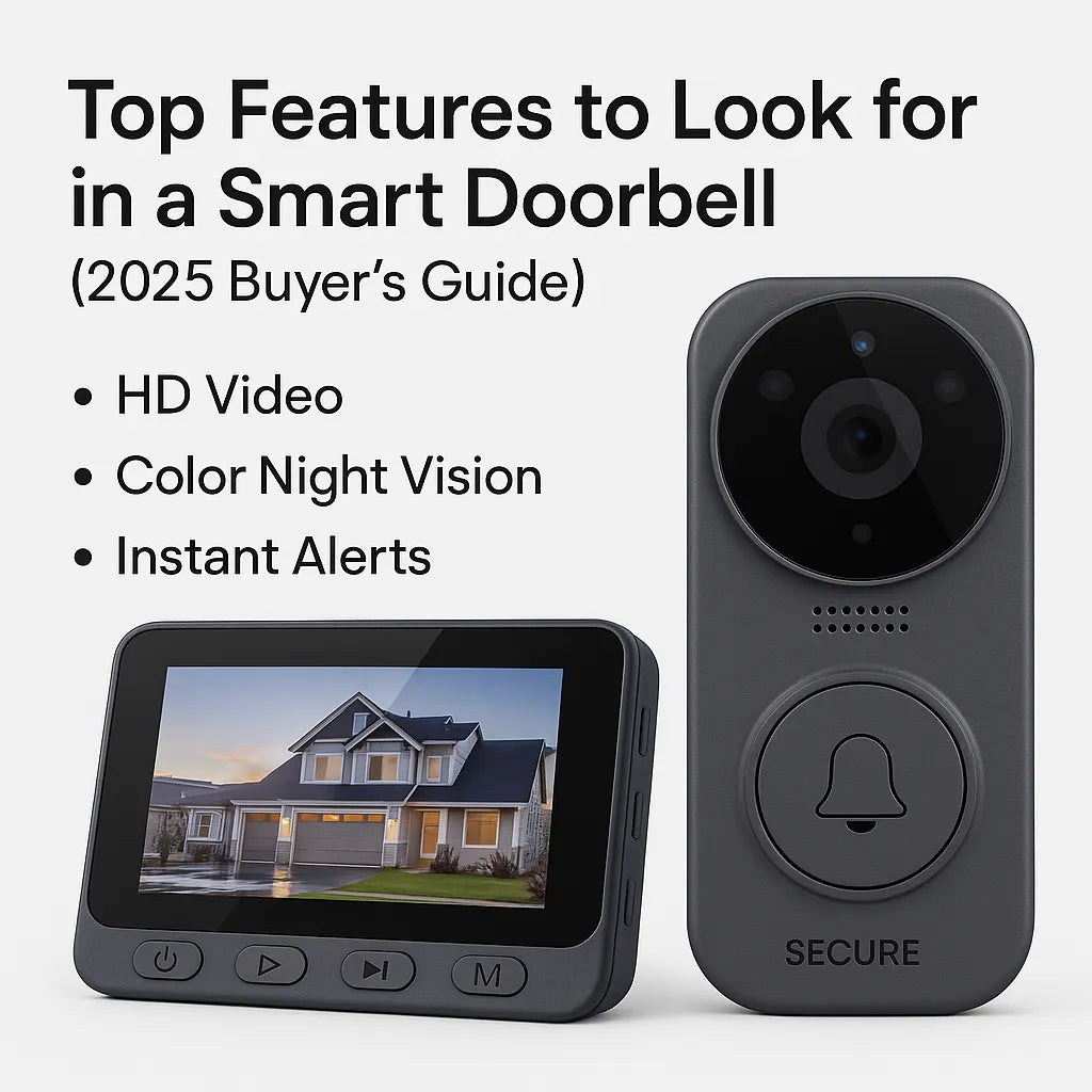 Top Features to Look for in a Smart Doorbell (2025 Buyer’s Guide)
