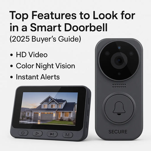 Top Features to Look for in a Smart Doorbell (2025 Buyer’s Guide)